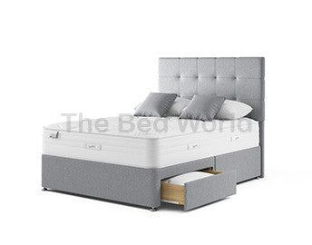 The Vardon Divan Bed With 26 Inches Headboard