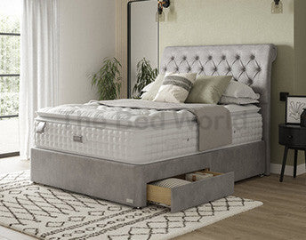 Pachome Divan Base With 26 Inches Headboard