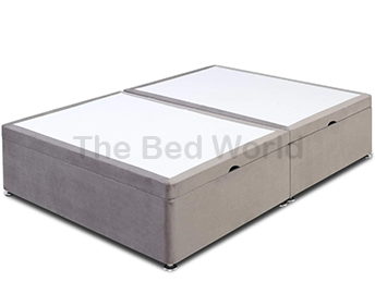 Grandeur Luxury Side Lift Ottoman Series Divan Bed With 26 Inches Norris Headboard