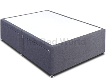 Grandeur Series Divan Bed Base With 26 Inches Magritte Headboard