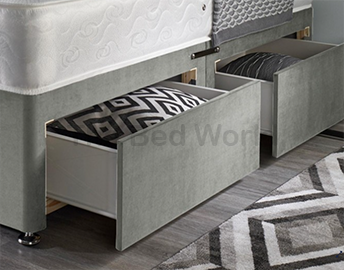 Warren Divan Bed With 26 Inches Headboard