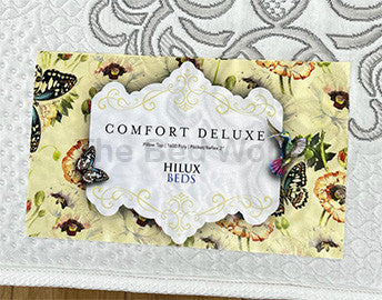 Comfort Deluxe 1000 Pocket 2 Inches Reflex Foam