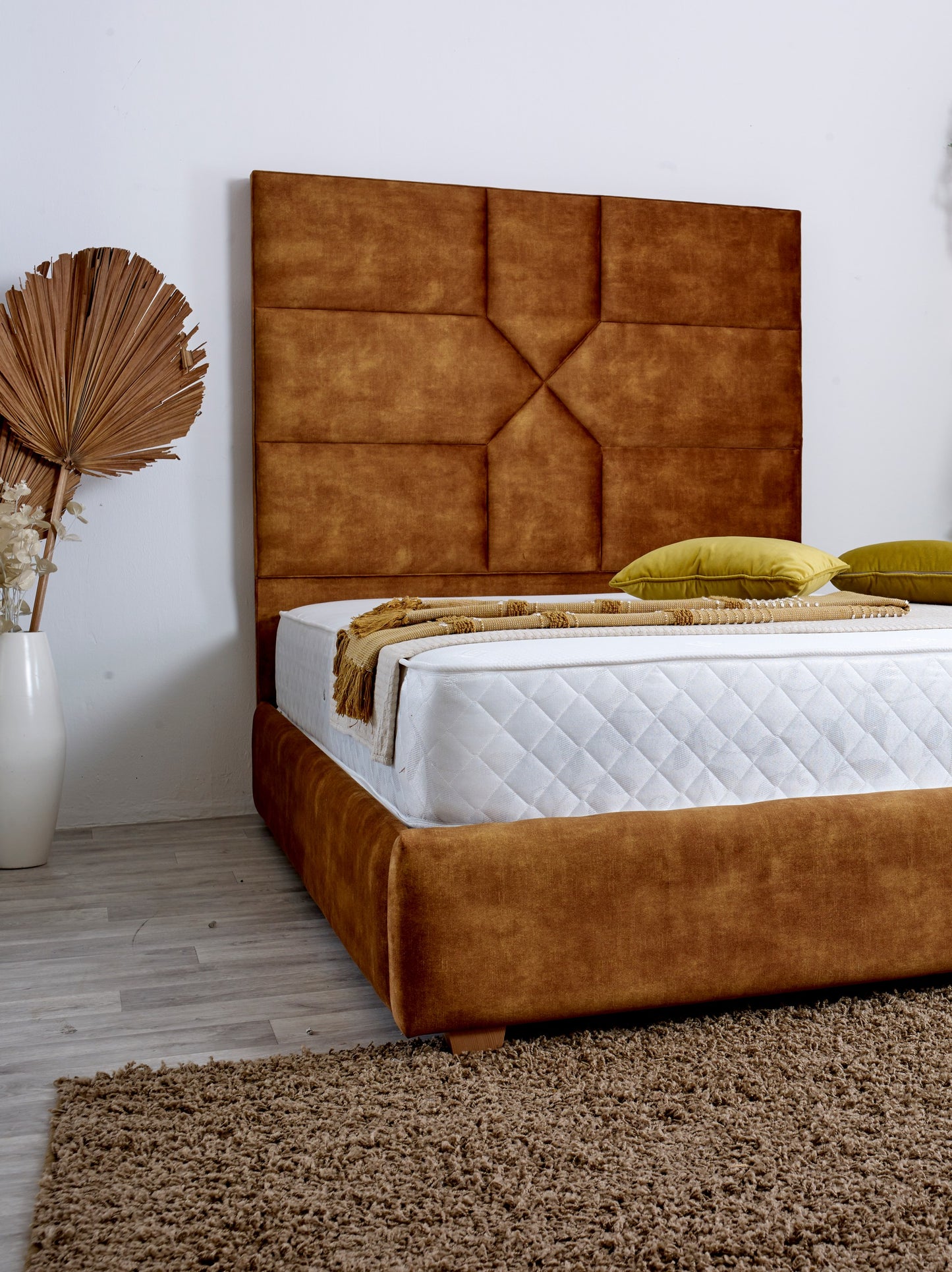 Adam upholstered bed