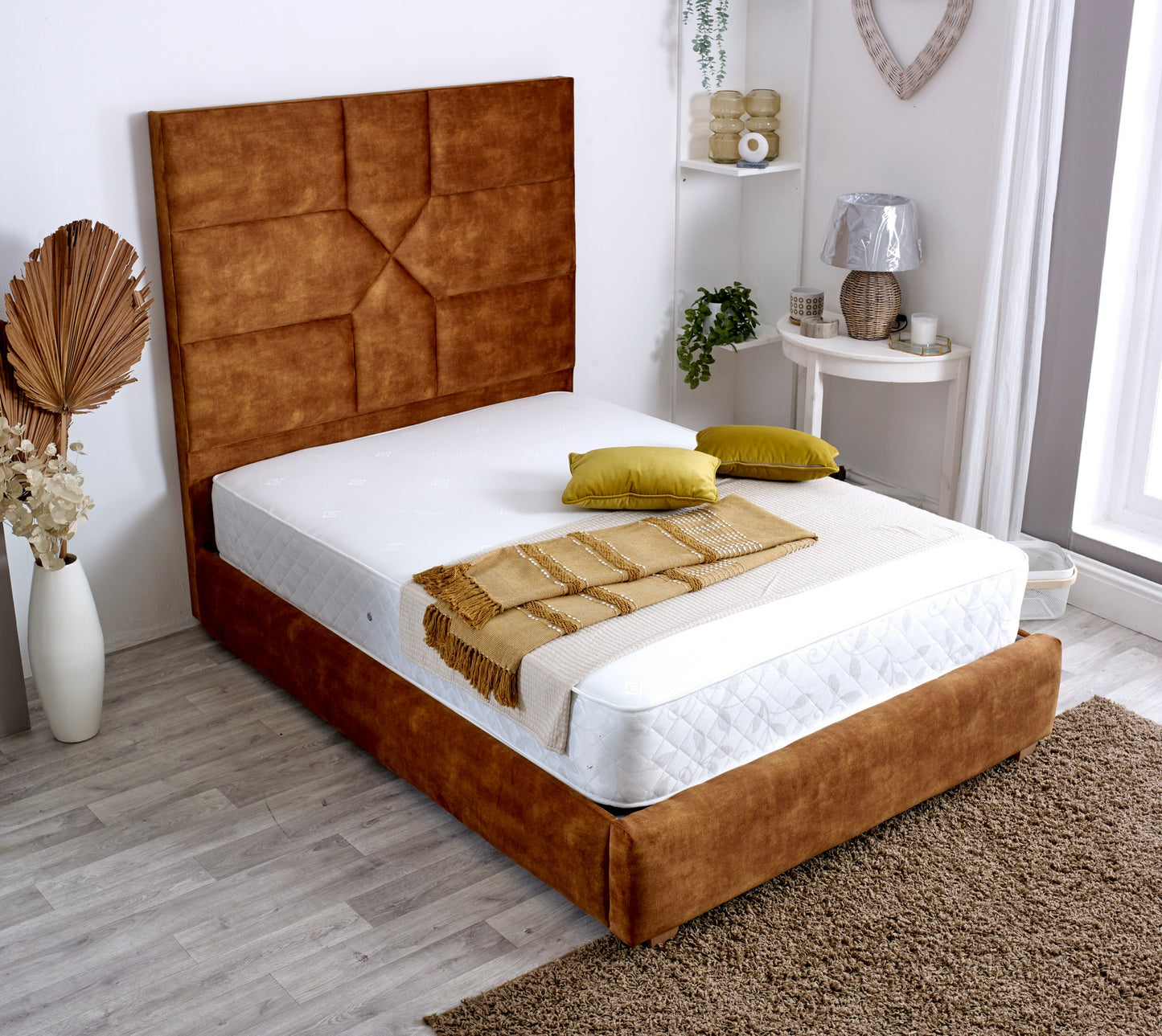 Adam upholstered bed