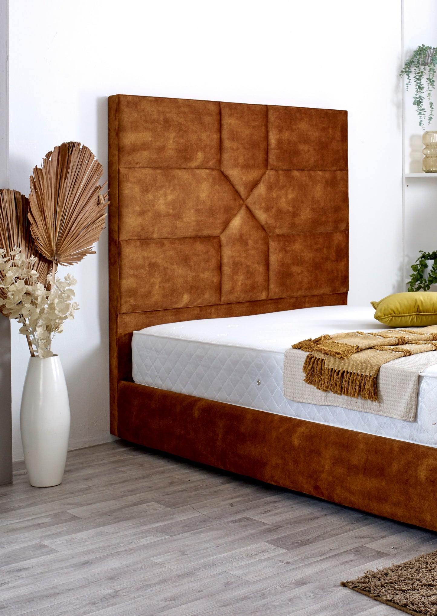 Adam upholstered bed