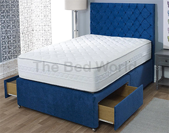 The Elodie Divan Bed Base And 26 Inches Headboard