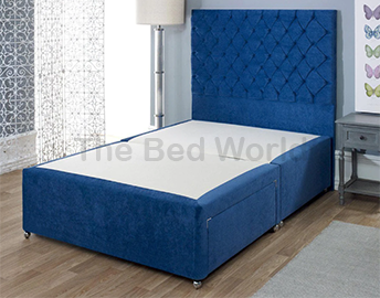 The Elodie Divan Bed Base And 26 Inches Headboard