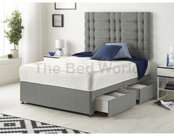 The Kiki Divan Bed With 26 Inches Headboard