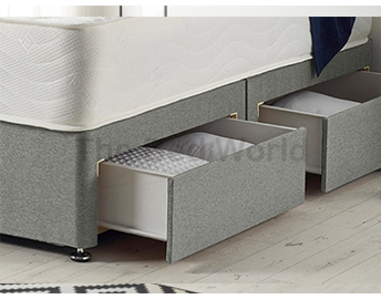 The Kiki Divan Bed With 26 Inches Headboard