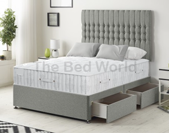 The Galaxy Divan Bed With 26 Inches Headboard