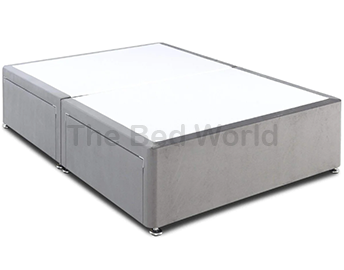 Grandeur Platform Top Divan Bed Base With 26 Inches Headboard