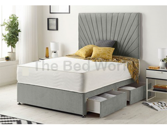 The Elaine Divan Bed With 26 Inches Headboard