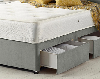 The Elaine Divan Bed With 26 Inches Headboard